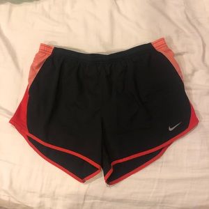 Nike dri-fit exercise shorts